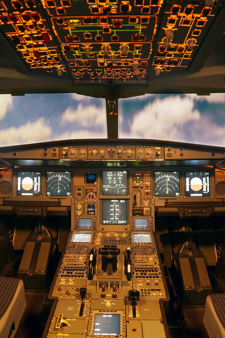 flugsimulator cockpit