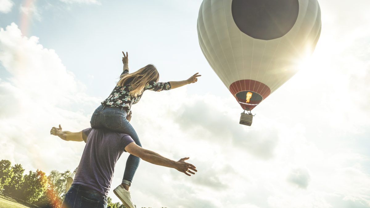 Ballonfahrt