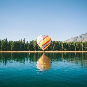 heißluftballon start